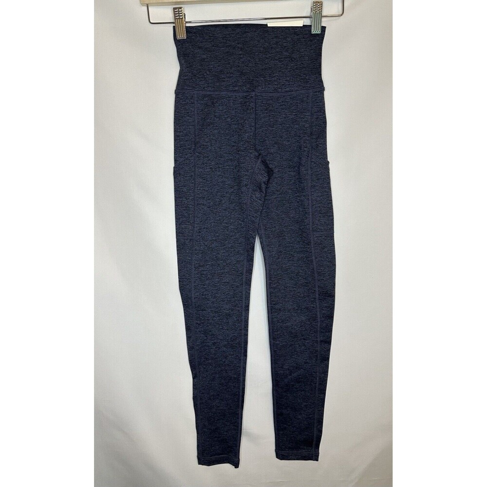 OFFLINE‎ BY AERIE The Hugger Hi-Rise Pocket Navy Blue Leggings SIZE XS NWT